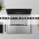 摩托车驾驶方法图解(摩托车驾驶方法图解视频)