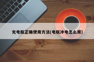 充电瓶正确使用方法(电瓶冲电怎么用)