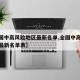 【全国中高风险地区最新名单,全国中高风险地区最新名单表】