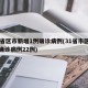 31省区市新增1例确诊病例(31省市区新增确诊病例22例)