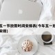 今年五一节放假时间安排表(今年五一放假的时间安排)