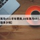 【海马s5二手车费用,16年海马s5二手车值多少钱】