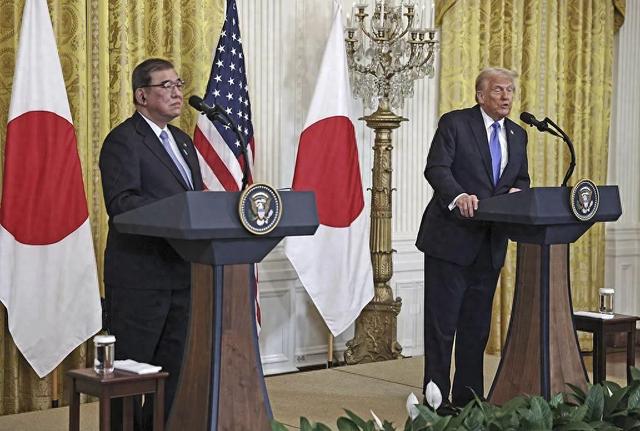 日媒爆：特朗普与石破茂通话时“推销”美国战斗机，试探日方购买意向