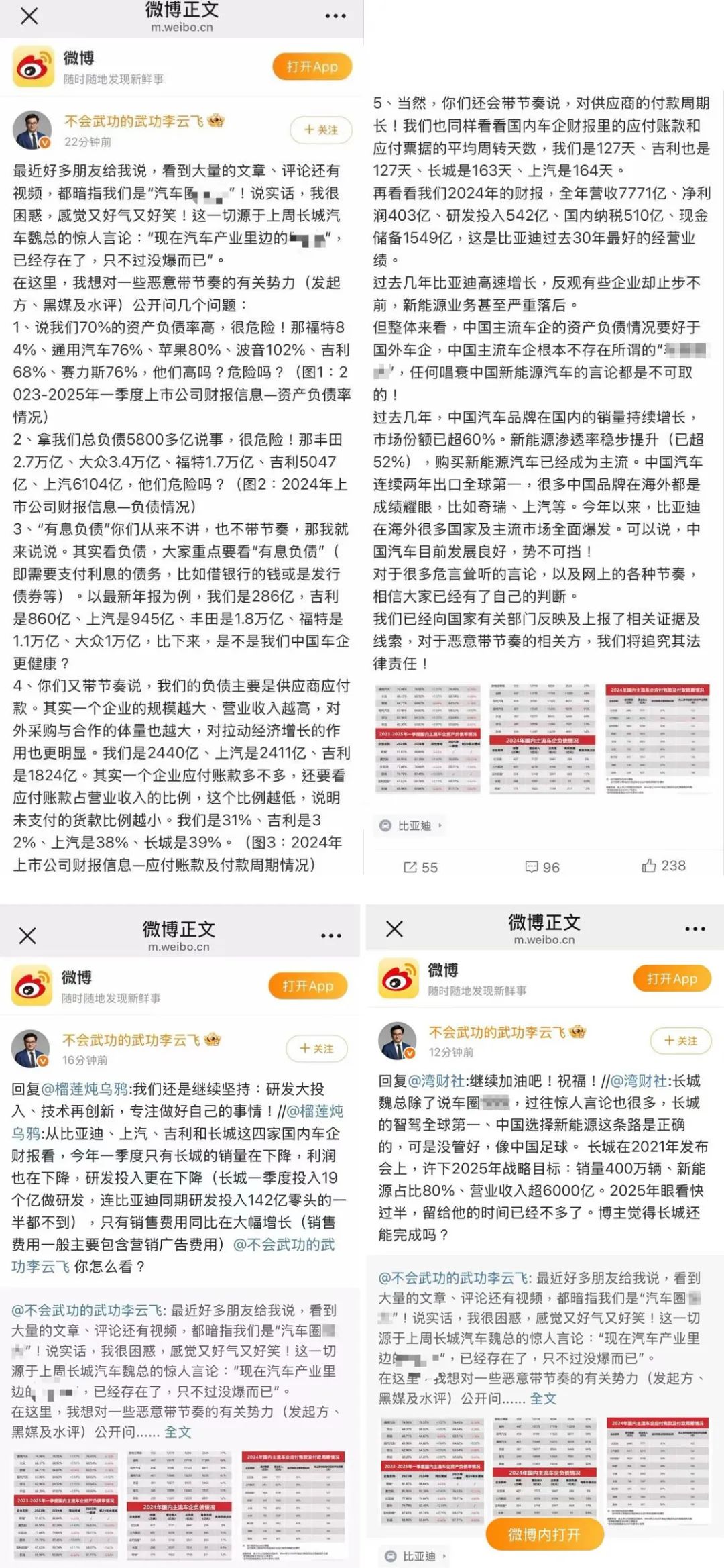 妖魔化车企高负债	，是杞人忧天的伪命题